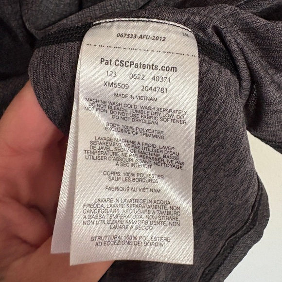 Teen/men's gray Columbia athletic shirt size XS - Picture 4 of 7